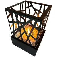 Souk one Tischkamin Rimini, Edelstahl, Brenngelkammer inkl. Flammenlöscher