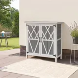 Gartenschrank aus Holz yana - m Gartenschrank Holz, Holz Gartenschrank, Gartenschrank yana, Gartenschrank wetterfest Holz, - Home Deluxe