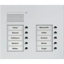 TCS Außenstation PUK10/2-EN 10WE silber