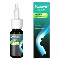 Nasivin 0,5mg/ml Nasenspray plus Aloe Eukalyptus 15 ml