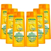Garnier Haarshampoo Garnier Fructis Oil Repair 3 Shampoo, Set, 6-tlg., Intensive Pflege für trockenes Haar
