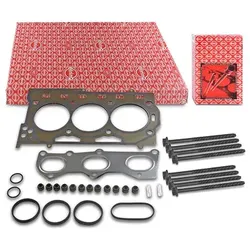 Elring Dichtungssatz Zylinderkopf + Satz Zylinderkopfschrauben für Seat, Skoda, VW