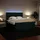 vidaXL Boxspringbett 180 x 200 cm Dunkelgrün