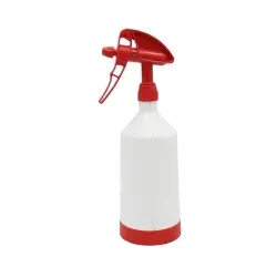 De Witte 2-Way Tex Spray Sprühflasche 360°, mit FKM-Dichtung 299.200.202 , Fassungsvermögen: 1000 ml, Farbe: Rot