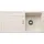 Blanco Favum 45 S links Einbau von Oben softweiß Handbetätigung 860 x 435 mm