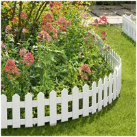 Hti-Living Palisade 4-teilig 4 x 1 cm weiß