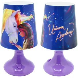 JoyToy Unicorn Academy LED Mini Lampenschirm in Geschenkpackung 10x10x19 cm