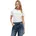 Regular Kurzarm-T-Shirt White S