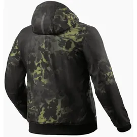 RevIt! Saros WB Camo Textiljacke Schwarz/Grün 2XL