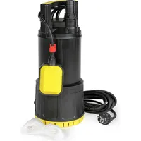 Wiltec Tauchpumpe mit Schwimmerschalter 850 w, Tiefbrunnenpumpe bis 7