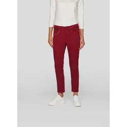 Jerseyhose RABE "Rabe Sunny Jeans - stilvolle Vielseitigkeit für jeden Tag", Damen, Gr. 42, Normalgrößen, rot, 49%Lyocell 40%Baumwolle 8%Polyester 3%Elastan, unifarben, feminin, schmal, Hosen