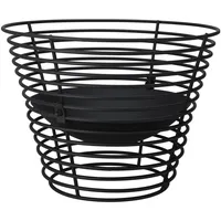 AMBIANCE Feuerkorb Ø 53 cm Schwarz