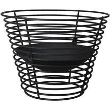AMBIANCE Feuerkorb Ø 53 cm Schwarz