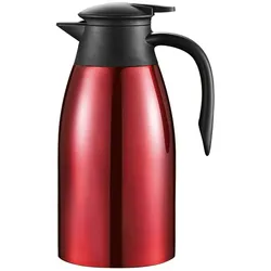 Thermoskanne Isolierkanne Kaffeekanne 2 Liter