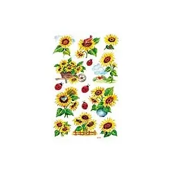 Schmucketikett Sonnenblumen ZWECKFORM 54171