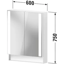 Duravit Qatego 60 cm weiß