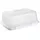 ENGELLAND Kuchentransportbox 44 x 35 x 17,5 cm 1-tlg. weiß-transparent