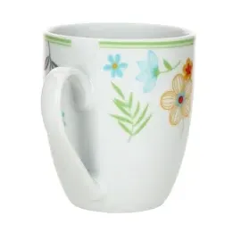 Mambocat 6er Set Variant Blümchen Kaffeebecher 350 ml