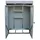 Duramax Hochschrank Palladium 1,62 x 0,75 x 2,09 m grau