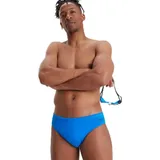 Speedo Herren Endurance+ Badehose 7 cm | Chlorbeständig | Recyceltes Material | Schwimmen Fitness | Training Schwimmbekleidung, Bondi Blue, 42