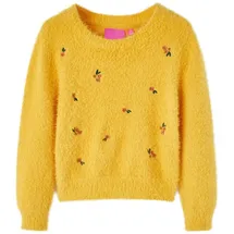 vidaXL Kinderpullover Gestrickt Ocker 104