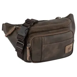 Bauchtasche CAMEL ACTIVE "Laos", Damen, Gr. B/H/T: 29cm x 16cm x 11cm, braun, Polyurethan, Polyurethan (PU), beschichtet, kontrastfarbene Details, leichte Abriebeffekte, Retro, Taschen, praktisch funktionaler Alltagsbegleiter mit vielen sportlichen Details