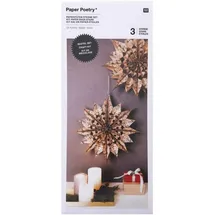 Rico Design Papiertüten Sterne Set Braun