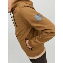 JACK & JONES Herren JJEBASIC Softshell Hood NOOS Kurzjacke, Otter,M