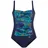 LASCANA Badeanzug Damen Blau 40 Cup D