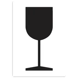 Dössel und Rademacher OHG DR-Label Versandetikett DR472S0710 Glas 74x105mm 4260748860014 Dössel & Rademacher OHG 500 Stück