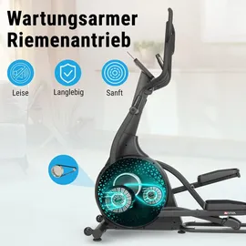 AsVIVA Crosstrainer Smart E4 Pro Grau