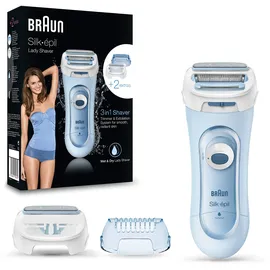 Braun Silk-épil LS 5160 weiß/blau