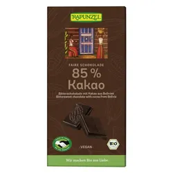 Rapunzel Bitterschokolade 85% Kakao HIH bio