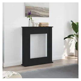 vidaXL Kaminumrandung 75 x 20 x 87,5 cm Schwarz