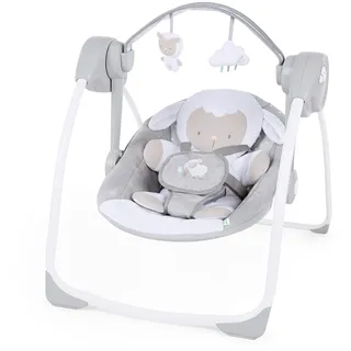 Ingenuity Schaukel Cuddle Lamb Portable, Grau