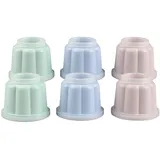 Dr. Oetker Puddingformen 150ml 6er Set 7,5 x 7,5 x 6,3 cm