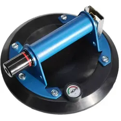 Pump-Saugheber mit Manometer und 3-fach Dichtlippe | Art. 12003