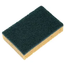 Spontex Astree 54 Scheuerschwamm, grün-braun Astree54 , 1 Packung = 10 Schwämme