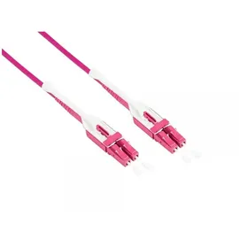 Good Connections Alcasa LW-U8075LC4 InfiniBand/Glasfaserkabel 7,5 m violett