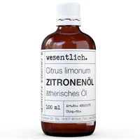 Wesentlich. Zitronenöl - ätherisches Öl 100% naturrein - kaltgepresst