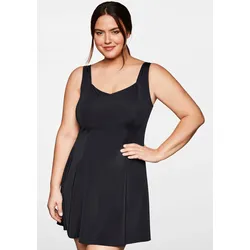 Badekleid SHEEGO, Damen, Gr. 52, Cup E, schwarz, Polyamid, Elasthan, Badeanzüge