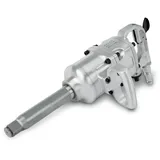 Eberth Druckluft Schlagschrauber mit 1 Zoll Aufnahme 1/2 Zoll Druckluftanschluss, 1620 Nm, lange Spindel, Hochleistungs-doppelschlagwerk,