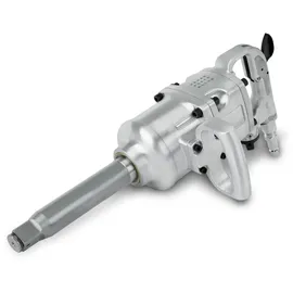 Eberth Druckluft Schlagschrauber mit 1 Zoll Aufnahme 1/2 Zoll Druckluftanschluss, 1620 Nm, lange Spindel, Hochleistungs-doppelschlagwerk,