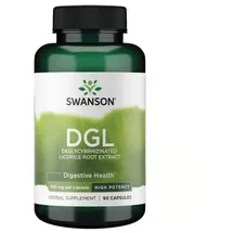 Swanson DGL Deglycyrrhizinierter Süßholzwurzelextrakt Kapseln 90 St.