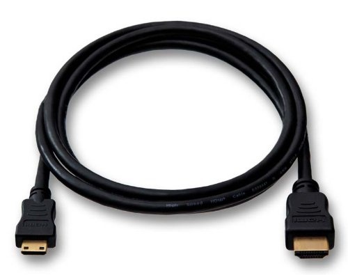 HDMI Kabel für Canon Powershot SX540 HS Digitalkamera - Mini C - vergoldet - Länge 1,5m