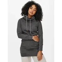 Only ONLBETTE Sweatshirt Long High Neck Dark Grey Melange