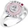Thomas Sabo TR2447-390-9-54 Silberner Siegelring mit Herz und Steinchen Damen