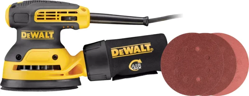 DeWalt DWE6423-QS + Schleifscheiben (25x)