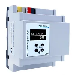 1St. Weinzierl Busspan. KNX-POWERSUPPLY-DGS366 REG 4TE Hilfsspg. OLED-Display