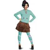 Disguise Vanelope Deluxe Erwachsenenkostüm für Damen, Blau, M (8-10) - M